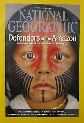 National Geographic: Defenders of the Amazon magazine cover