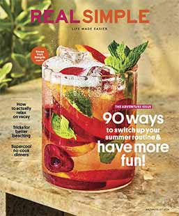 Real Simple magazine cover