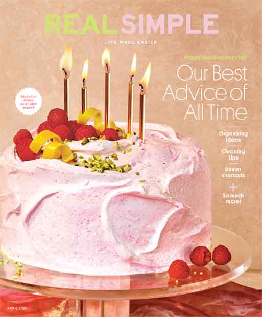 Real Simple magazine cover