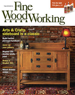 Fine Woodworking magazine cover