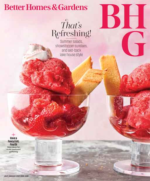 Better Homes & Gardens magazine cover